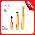 Shiny Gold Round Mascara Embalagem